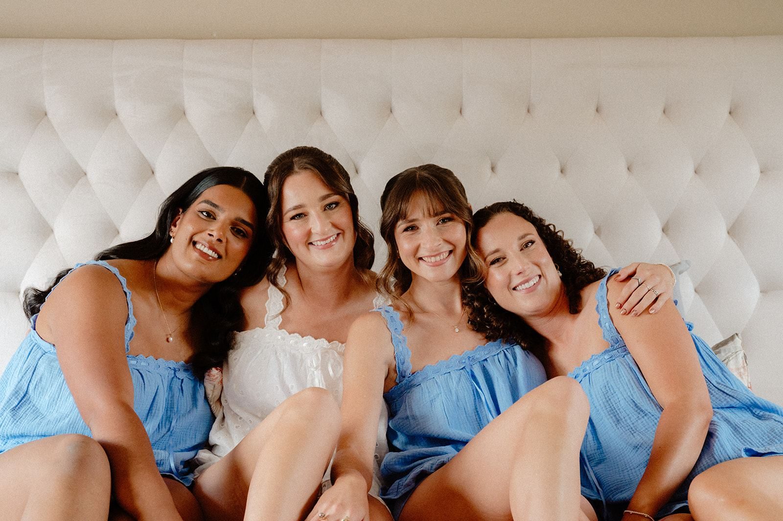 Bridal party makeup preparation Auckland